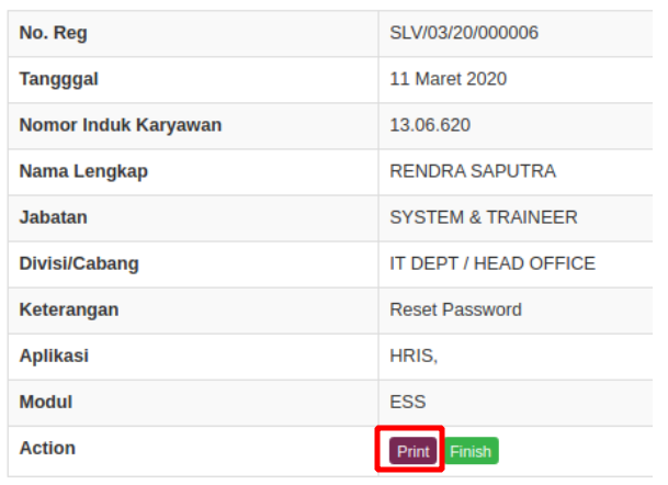 Detail User